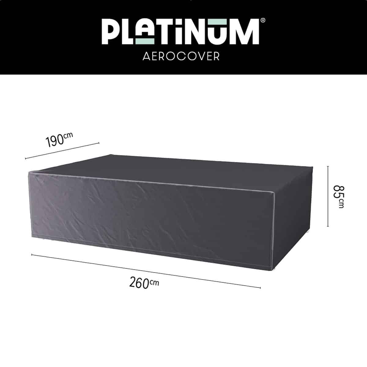 platinum aerocover tuinsethoes 260x190xh85cm ademend waterproof