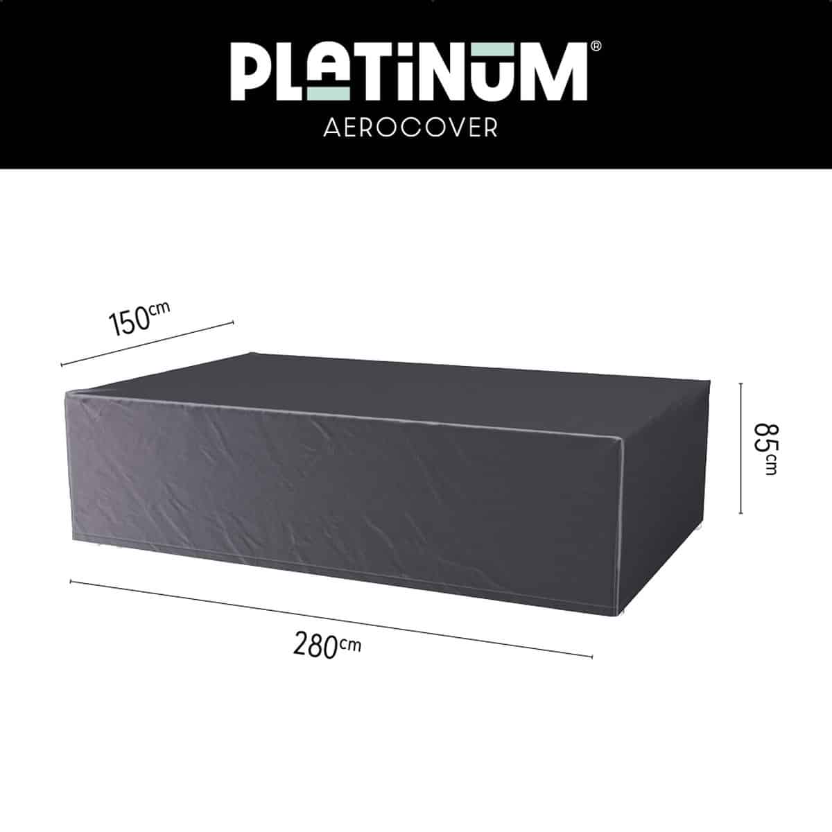 platinum aerocover tuinsethoes 280x150xh85cm ademend waterproof