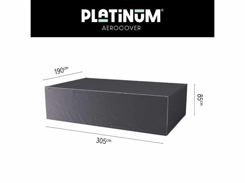 Platinum AeroCover - Tuinsethoes - 305x190xH85cm - Ademend - Waterproof