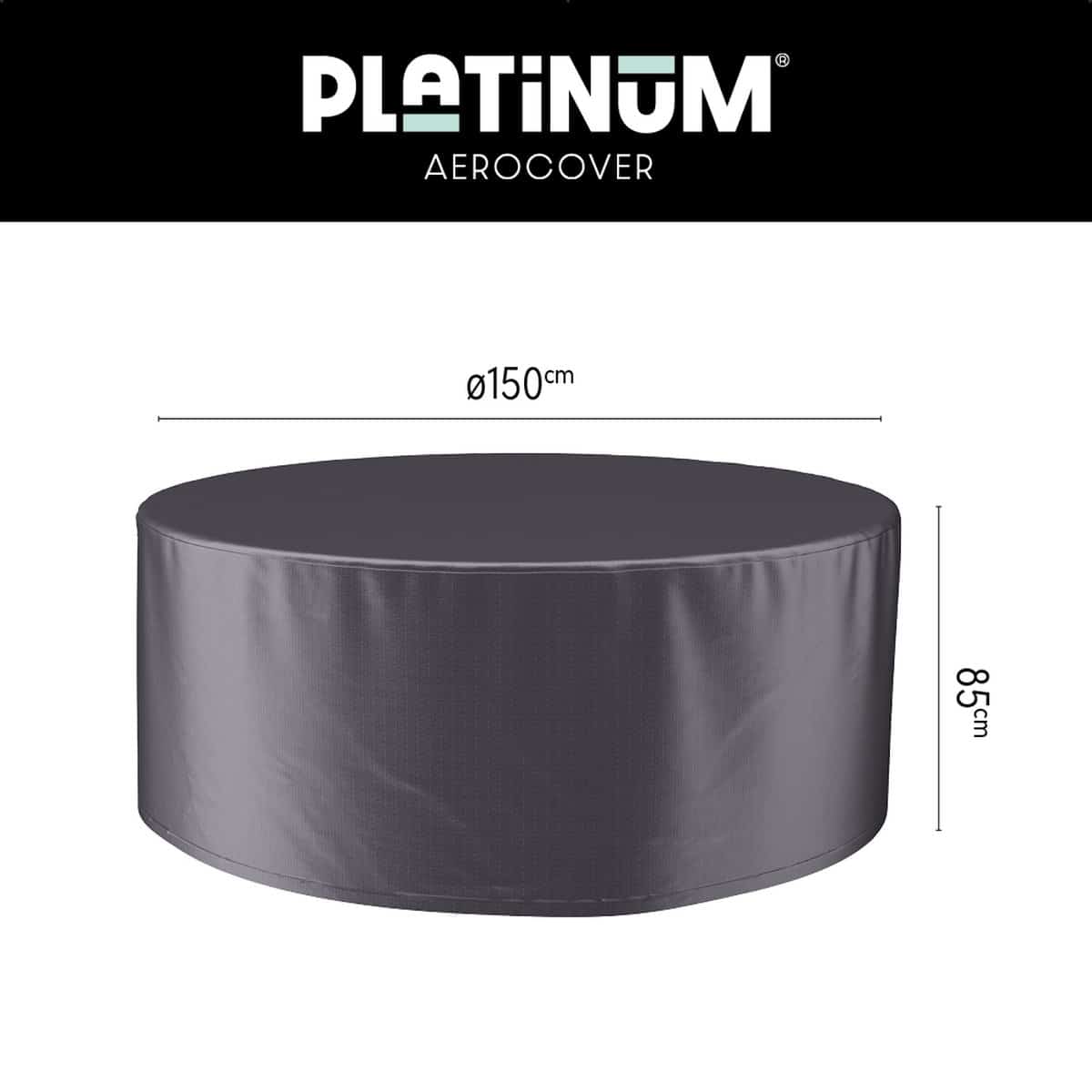 platinum aerocover tuinsethoes Ø150xh85cm ademend waterproof