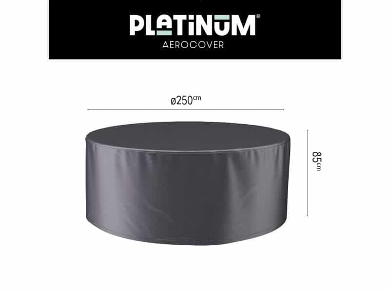Platinum AeroCover - Tuinsethoes - Ø250xH85cm - Ademend - Waterproof