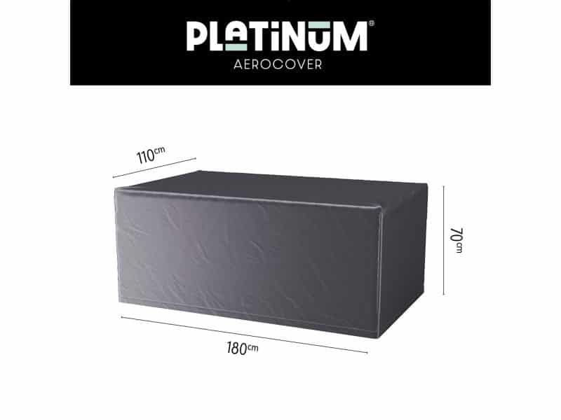 Platinum AeroCover - Tuintafelhoes - 180x110xH70cm - Ademend - Waterproof