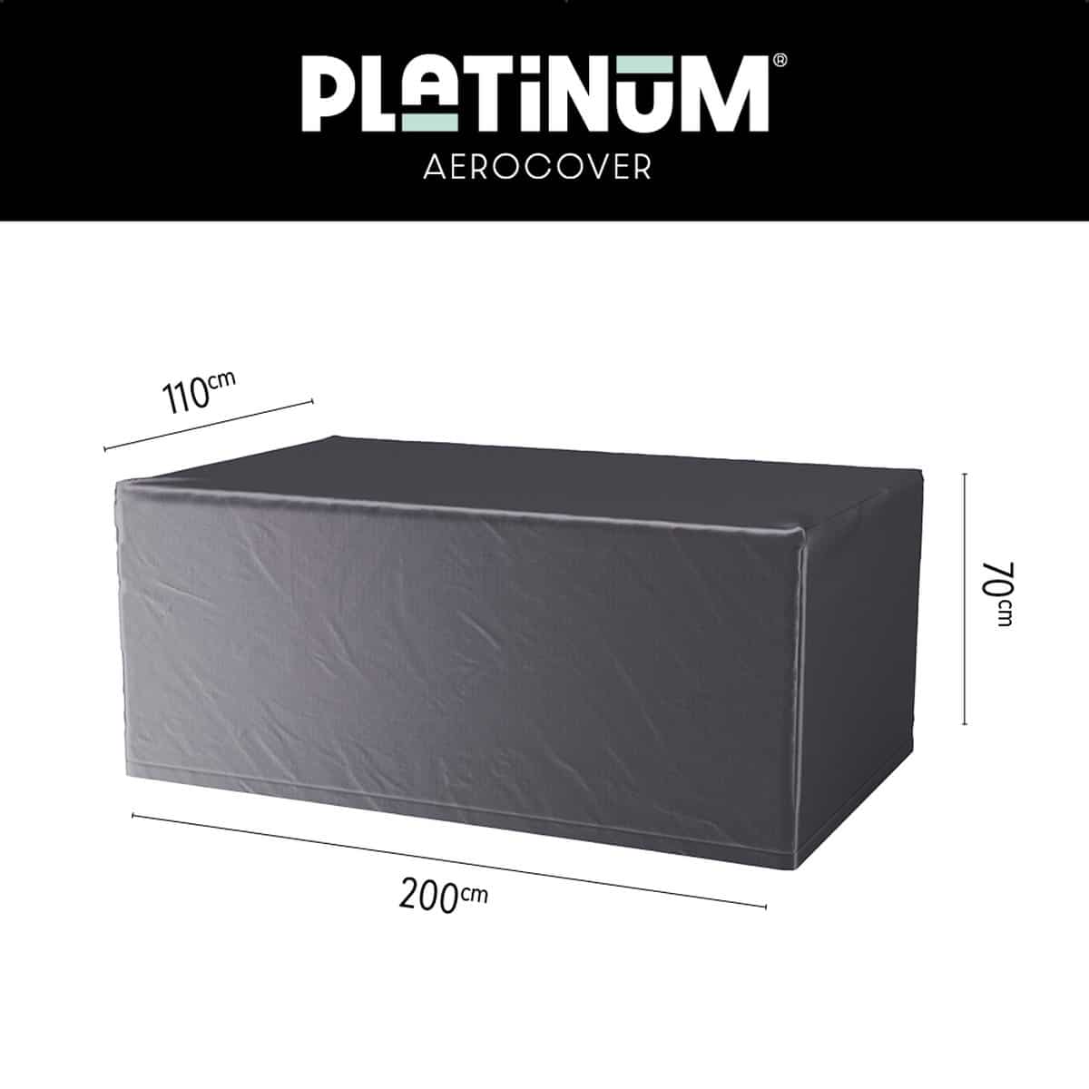 platinum aerocover tuintafelhoes 200x110xh70cm ademend waterproof