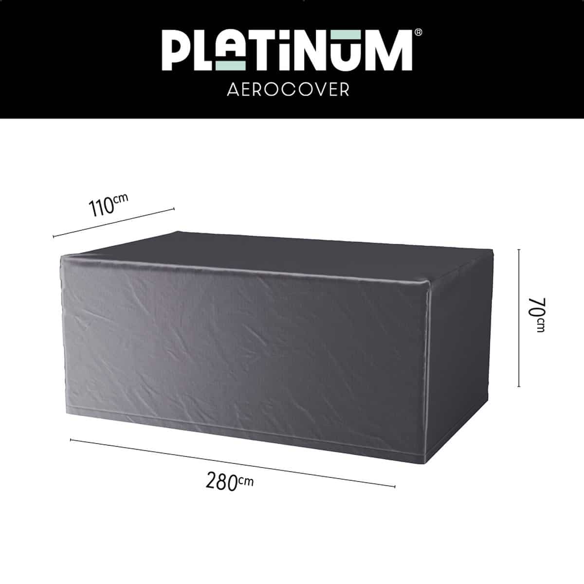 platinum aerocover tuintafelhoes 280x110xh70cm ademend waterproof