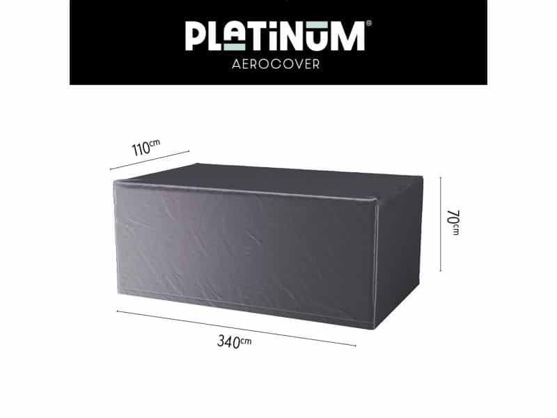 Platinum AeroCover - Tuintafelhoes - 340x110xH70cm - Ademend - Waterproof