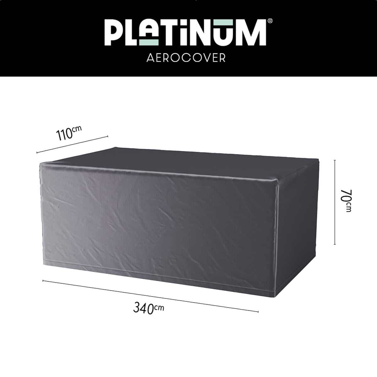 platinum aerocover tuintafelhoes 340x110xh70cm ademend waterproof