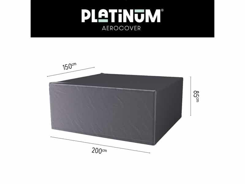 Platinum AeroCover - Tuintsethoes - 200x150xH85cm - Ademend - Waterproof