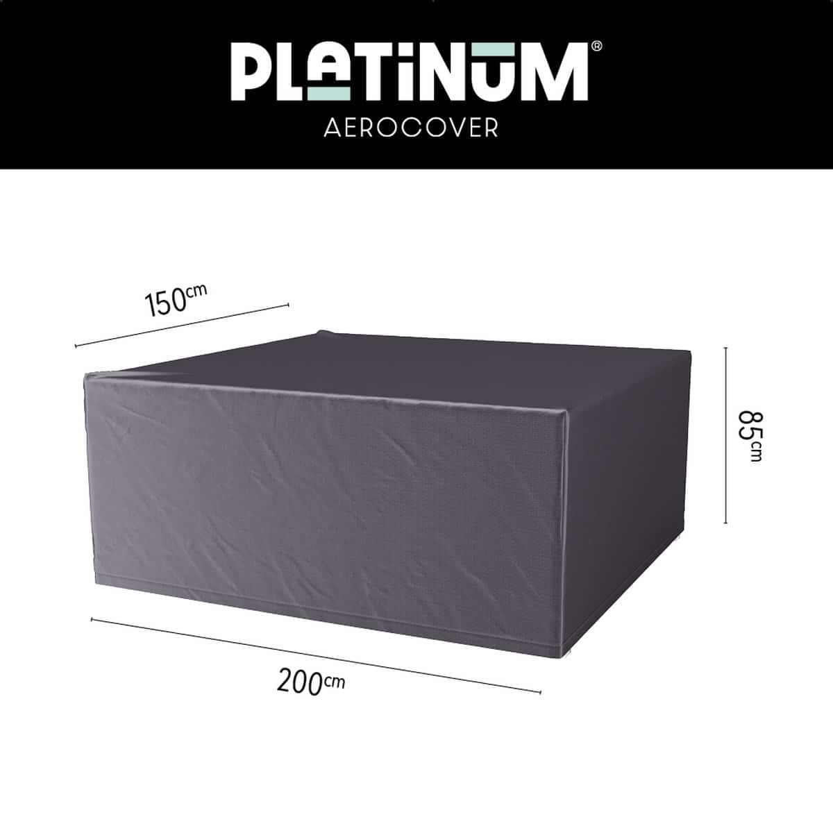 platinum aerocover tuintsethoes 200x150xh85cm ademend waterproof