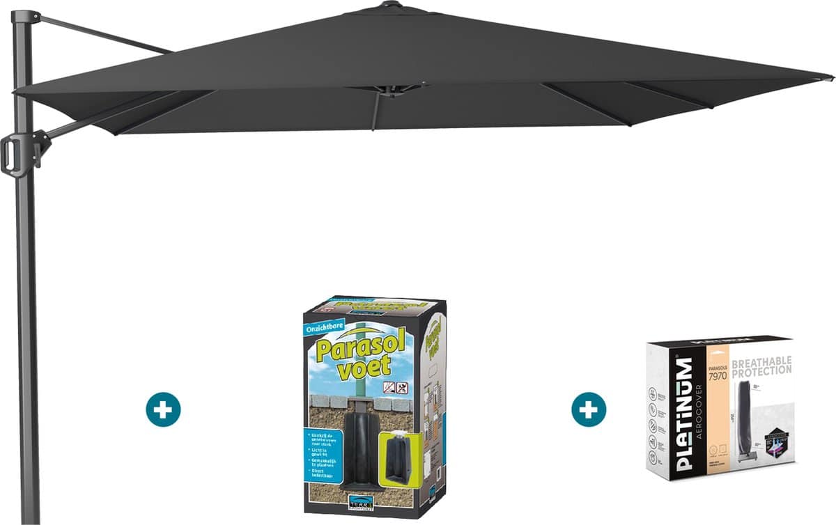 platinum challenger premium t1 3×3 m faded black met