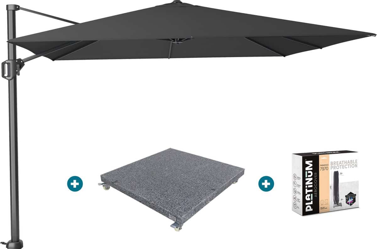 platinum challenger premium t1 3×3 m faded black met