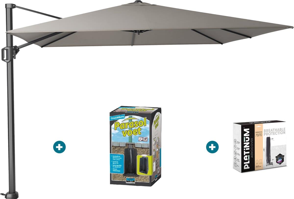 platinum challenger premium t1 3×3 m manhattan grey met