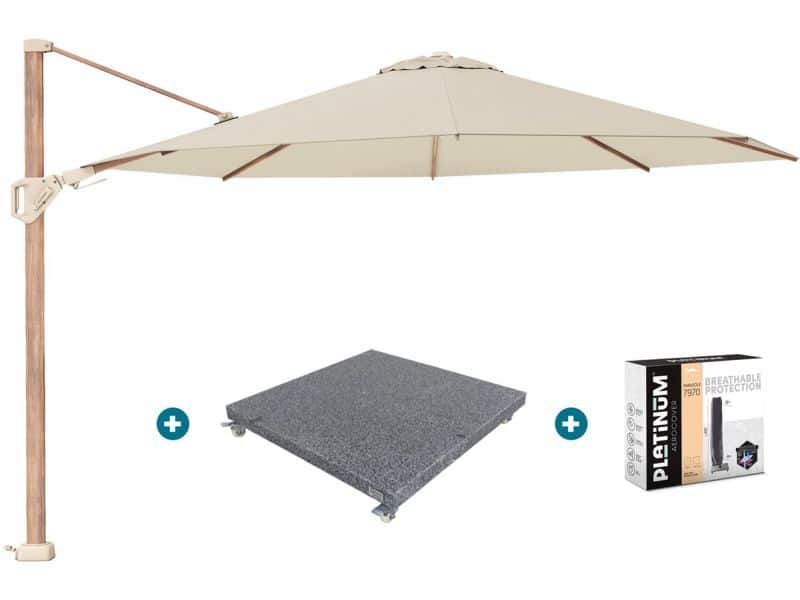 Platinum Challenger Premium T2 3.5 Rond - Champagne Teak met