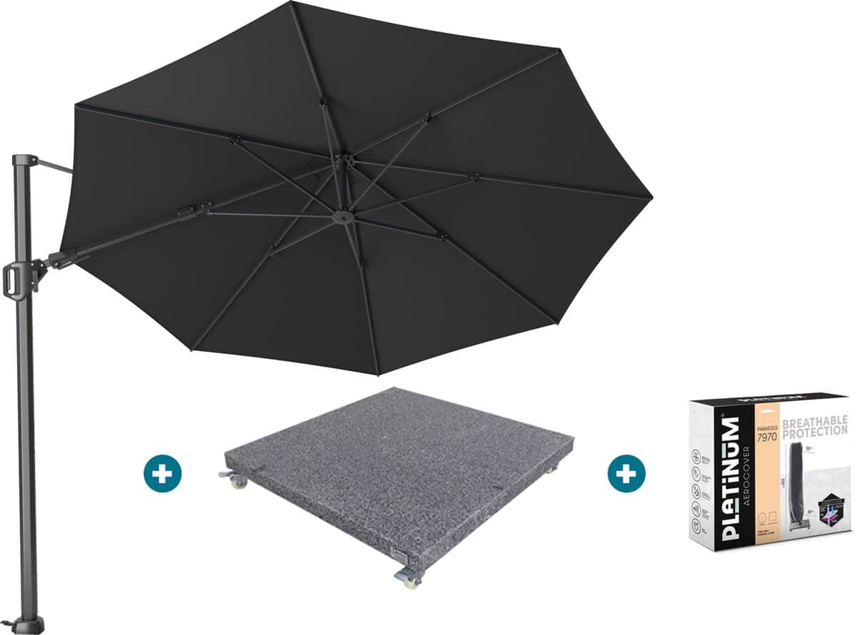 platinum challenger premium t2 3.5 rond faded black met