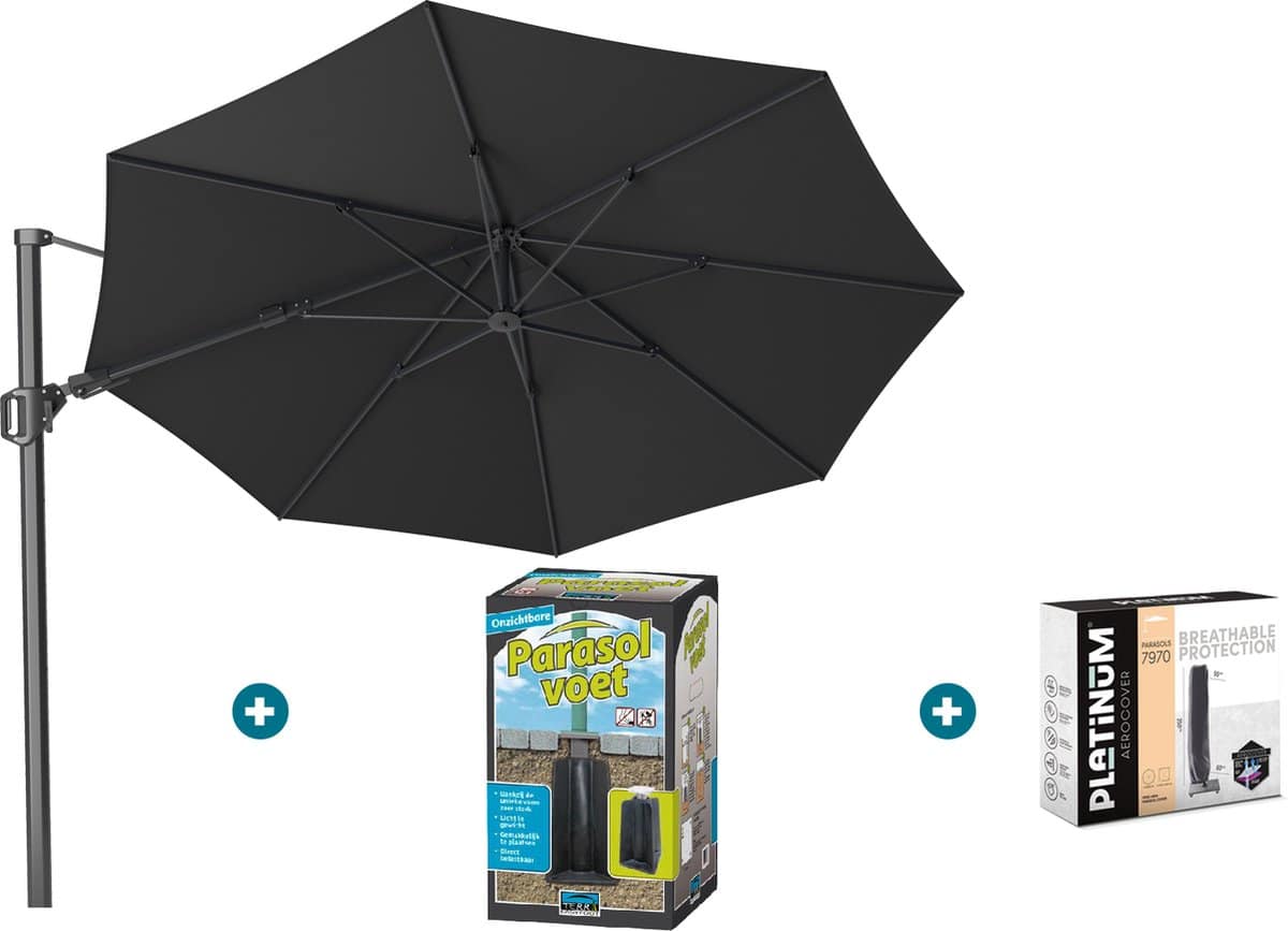 platinum challenger premium t2 3,5 m. faded black met