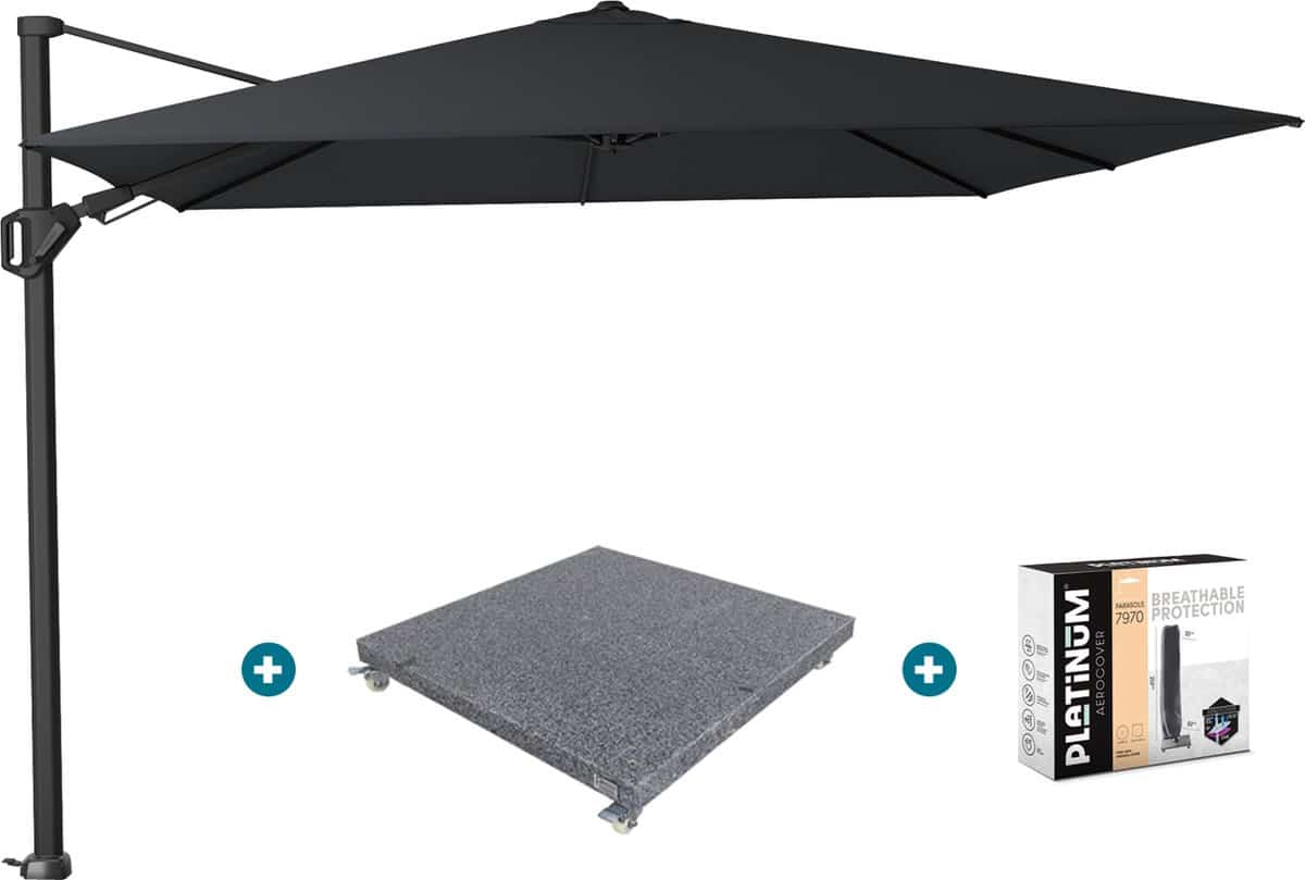 platinum challenger premium t2 3×3 m jet black met