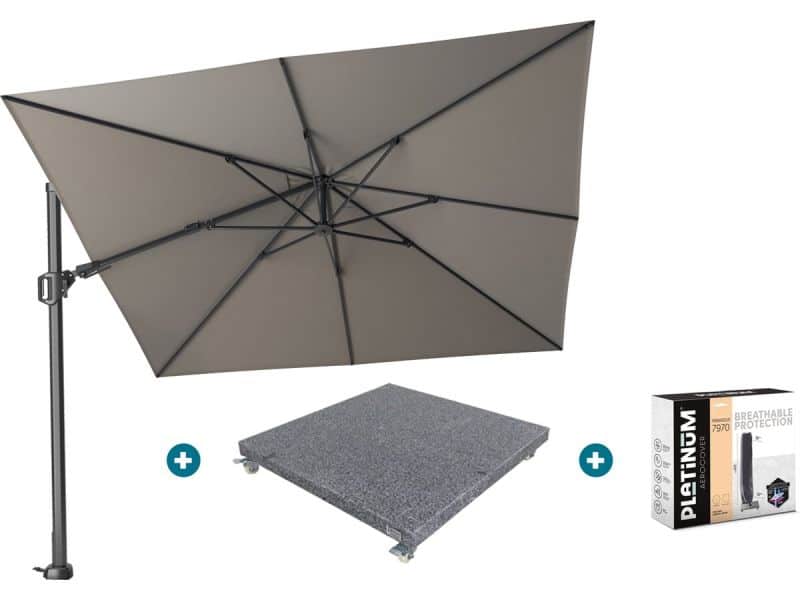 Platinum Challenger Premium T2 3x3 m - Manhattan Grey met