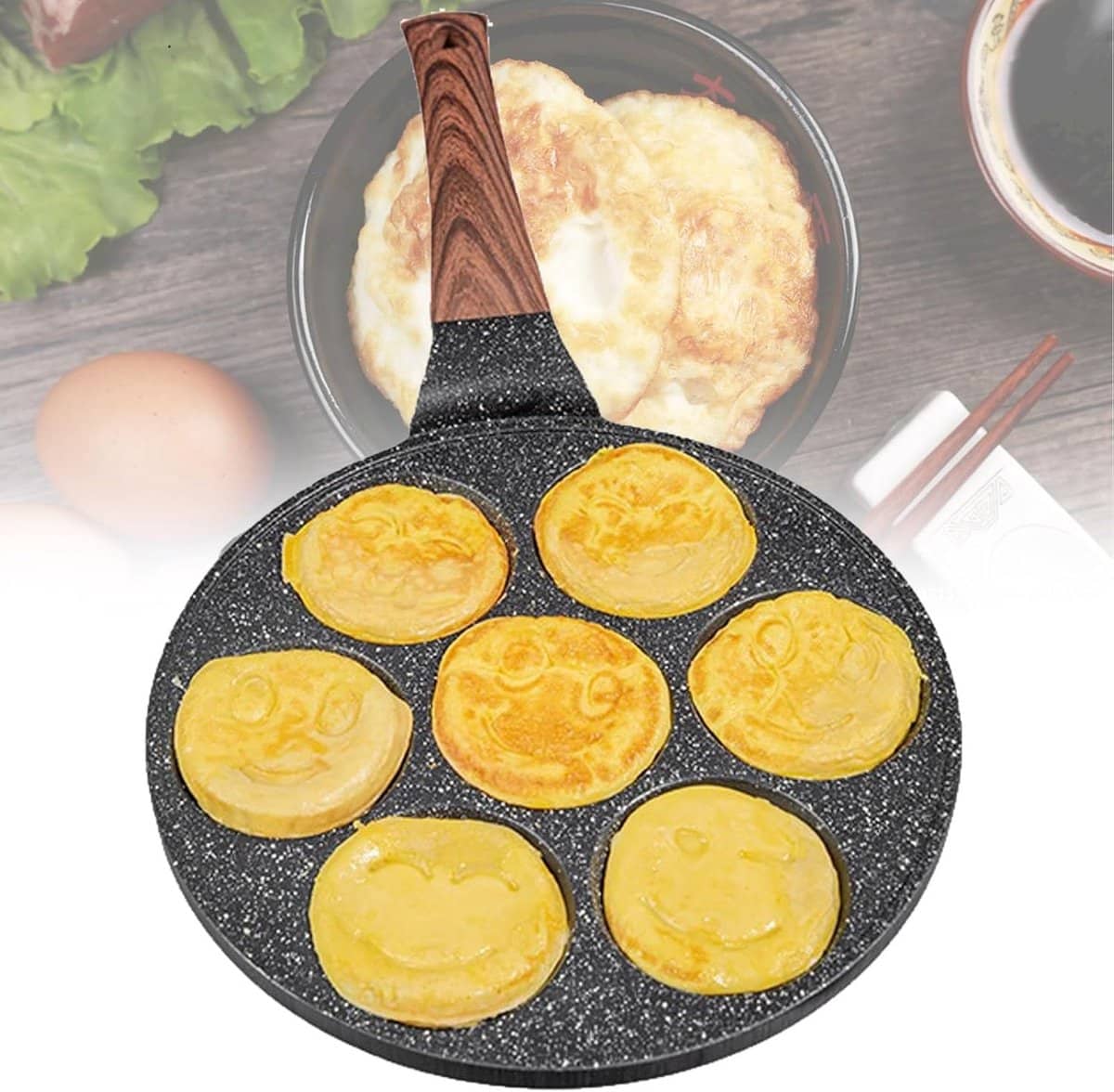 platinum pancake pan 26cm emoji pannenkoekenpan pancake