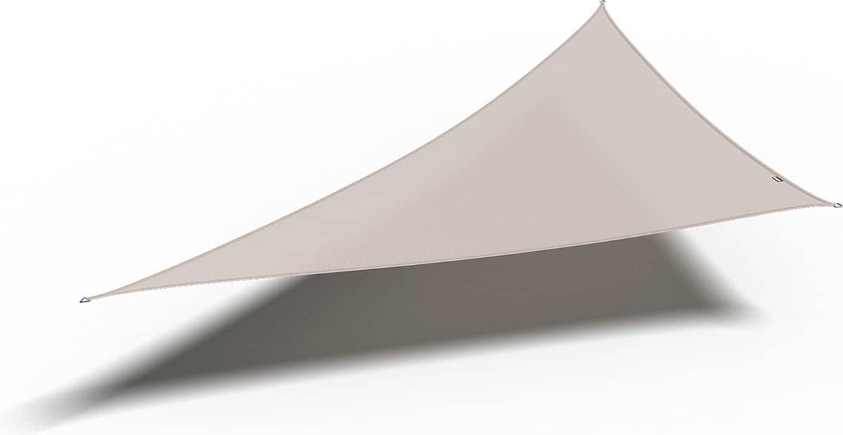 platinum sun & shade coolfit schaduwdoek driehoek