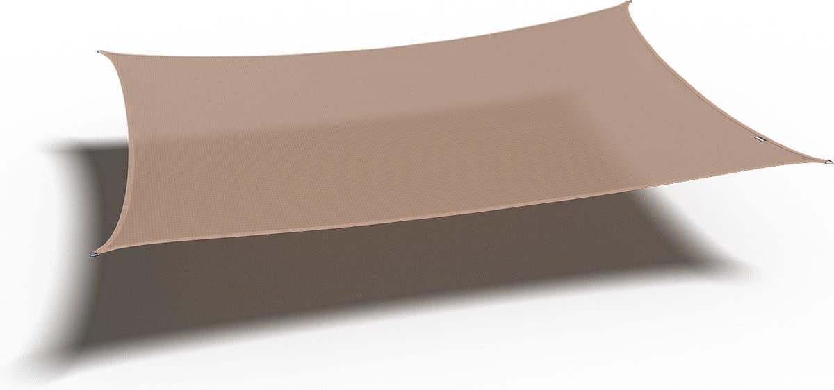 platinum sun & shade coolfit schaduwdoek rechthoek