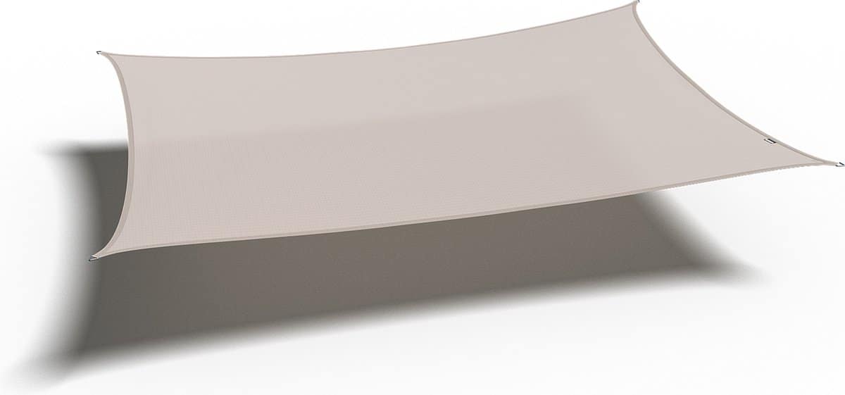 platinum sun & shade coolfit schaduwdoek rechthoek