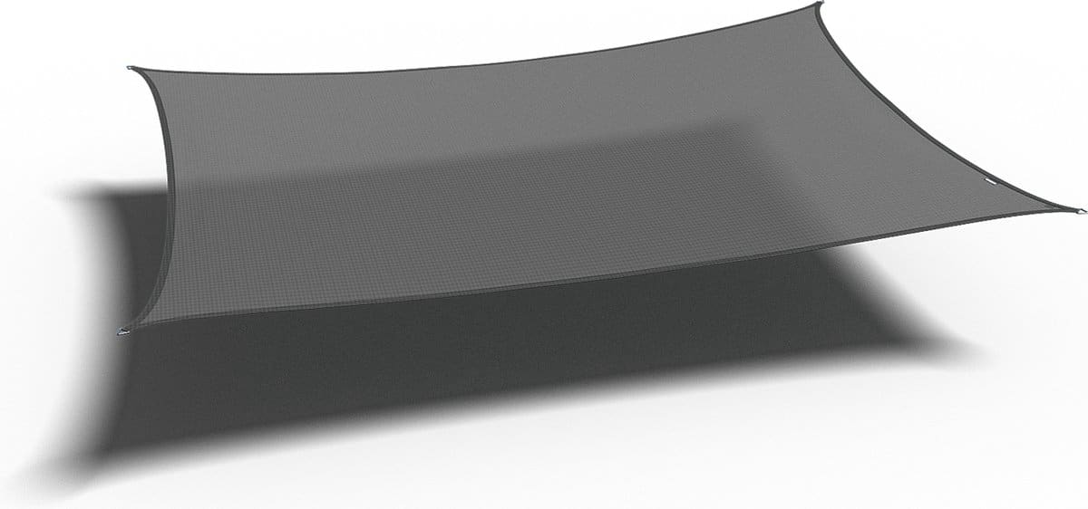 platinum sun & shade coolfit schaduwdoek rechthoek