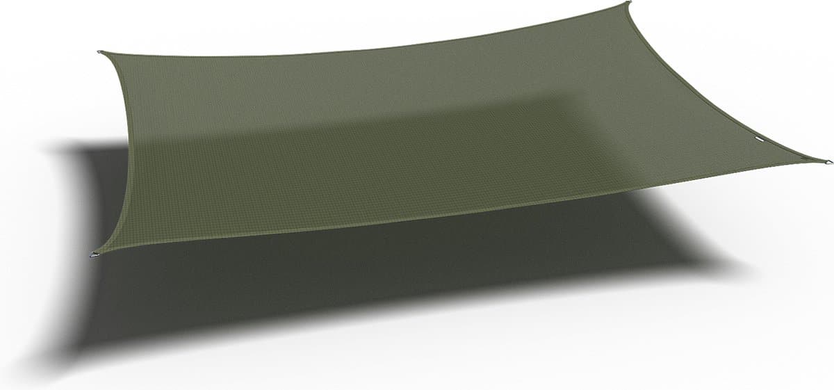 platinum sun & shade coolfit schaduwdoek rechthoek