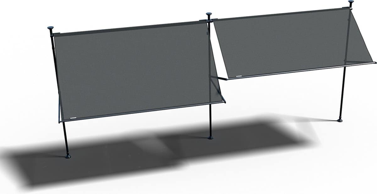 platinum sun & shade flex frame koppelstuk schaduwoplossing