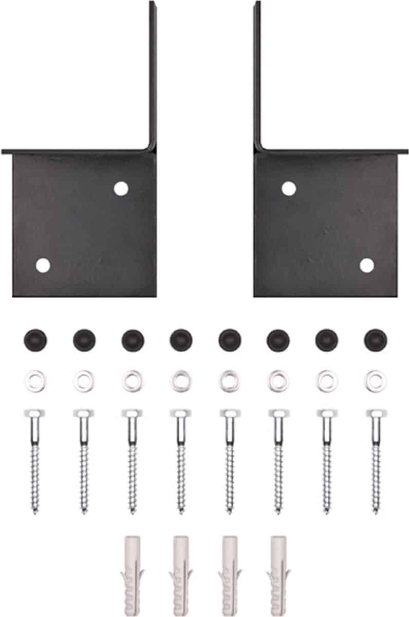 platinum sun & shade pergola kit muurelement voor