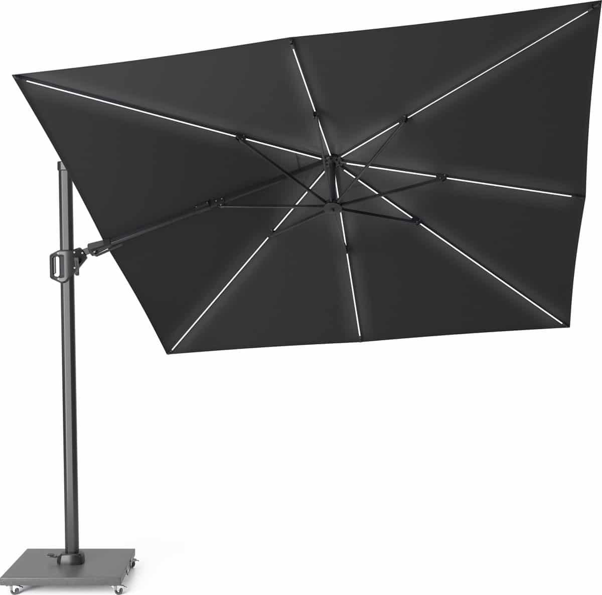 platinum sun & shade zweefparasol challenger t² glow