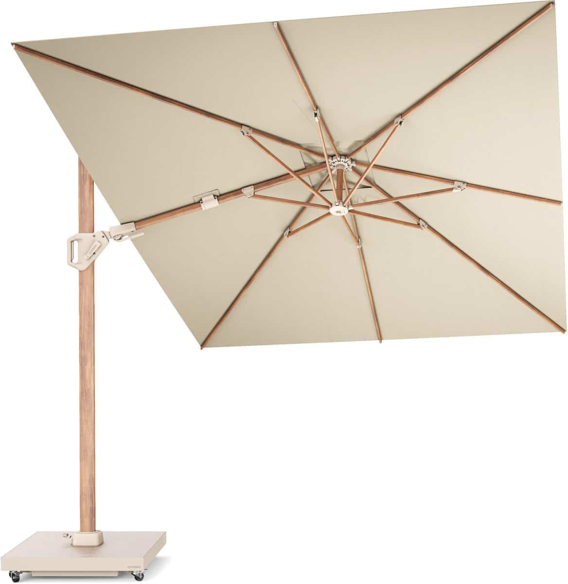 platinum sun & shade zweefparasol challenger t² premium
