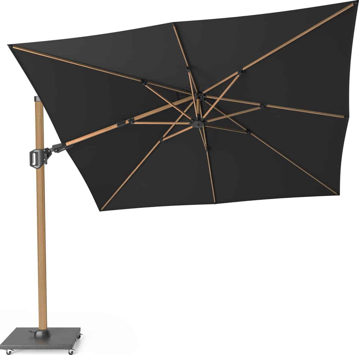 platinum sun & shade zweefparasol challenger t² premium