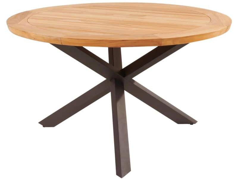 Prado dining tuintafel 130x75 cm rond teak terre Taste 4SO