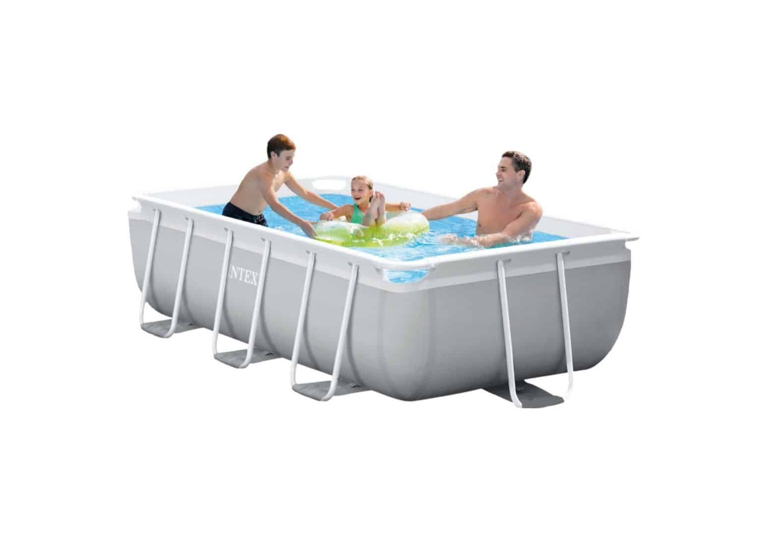 prism frame opzetzwembad zwembad set 300×175 cm intex intex