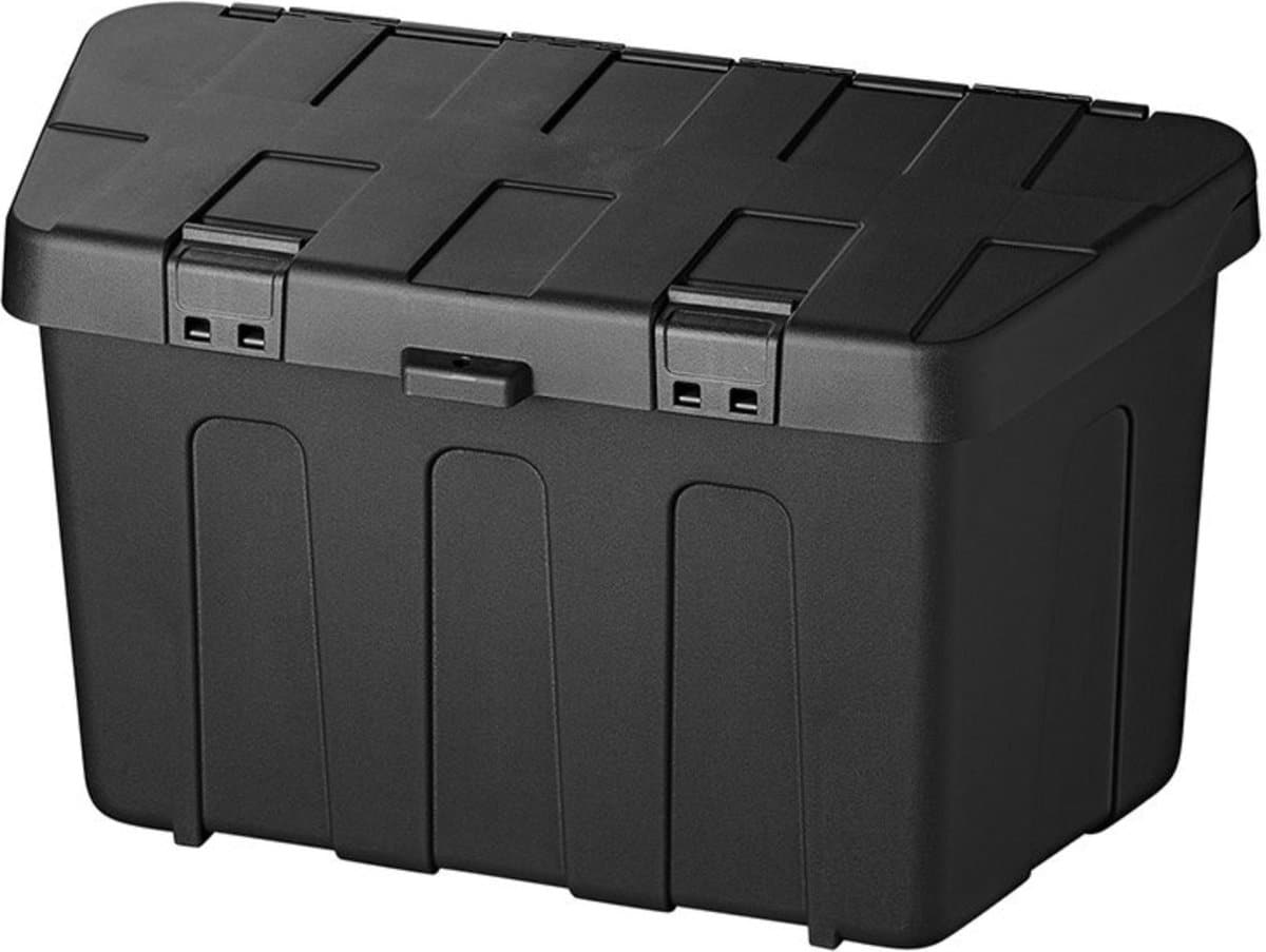 proplus handige opbergbox voor aanhangerdissel waterdicht ip55 inclusief montageset zwart