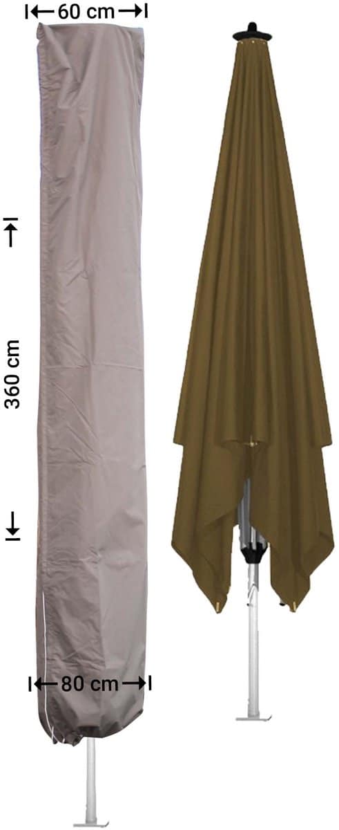 raffles covers parasolhoes hoog: 360 cm rus360