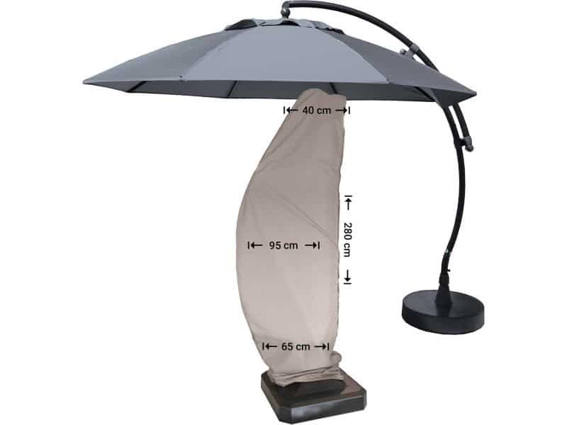 Raffles Covers Parasolhoes voor zweefparasol - Hoog 280 cm