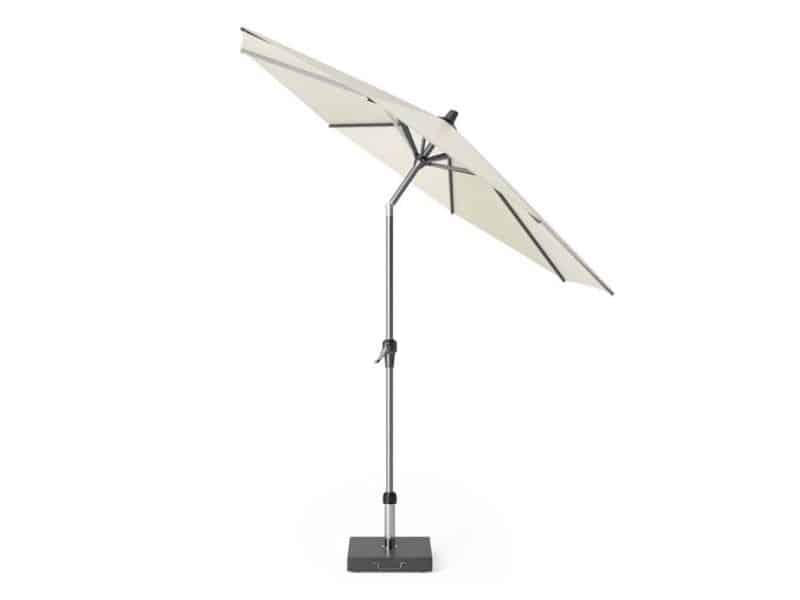 Riva parasol 250 cm rond ecru met kniksysteem