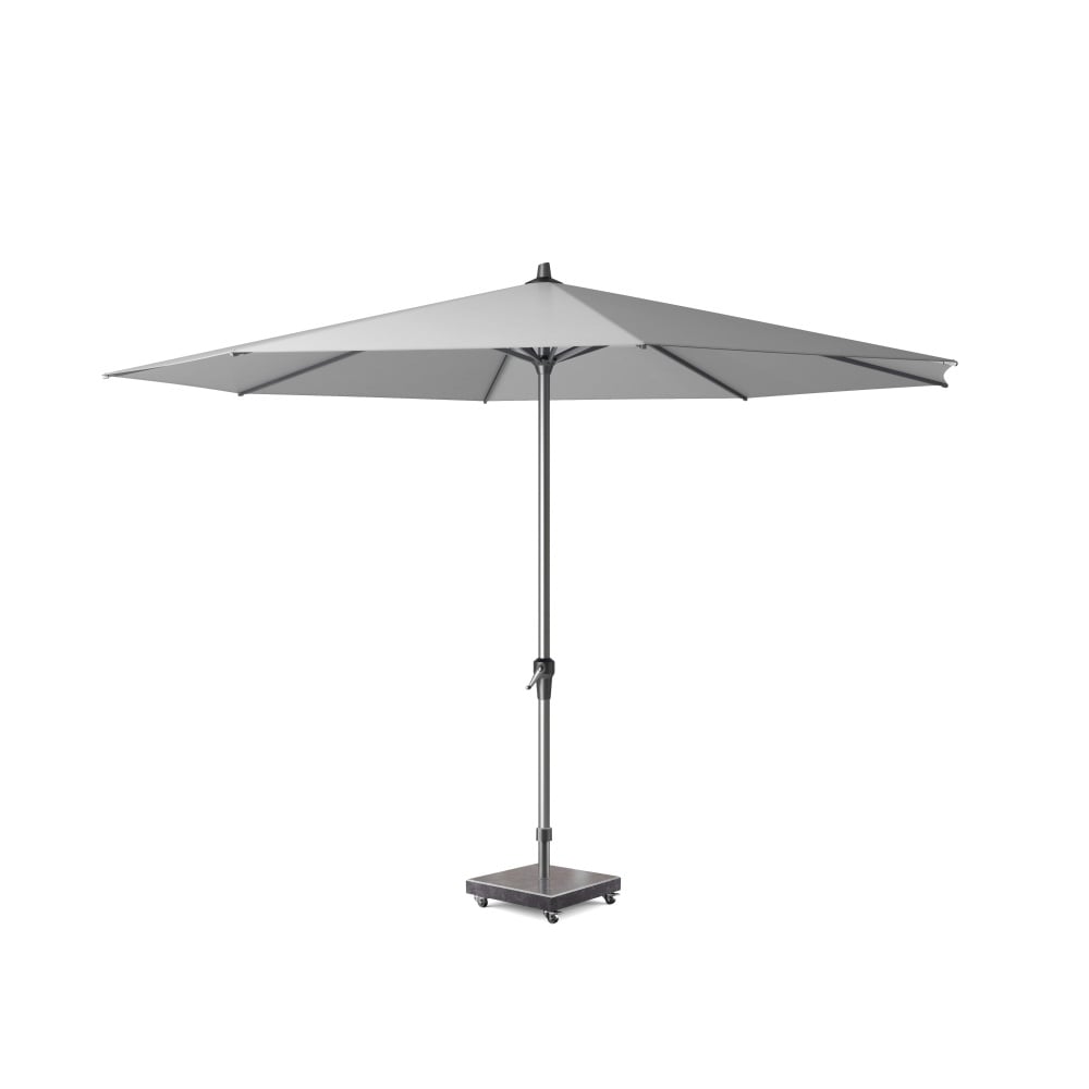 riva stokparasol light grey |Ø350cm rond