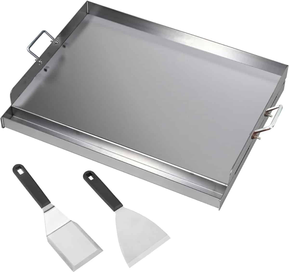 roestvrijstalen grillplaat geschikt voor bbq 1 stuk