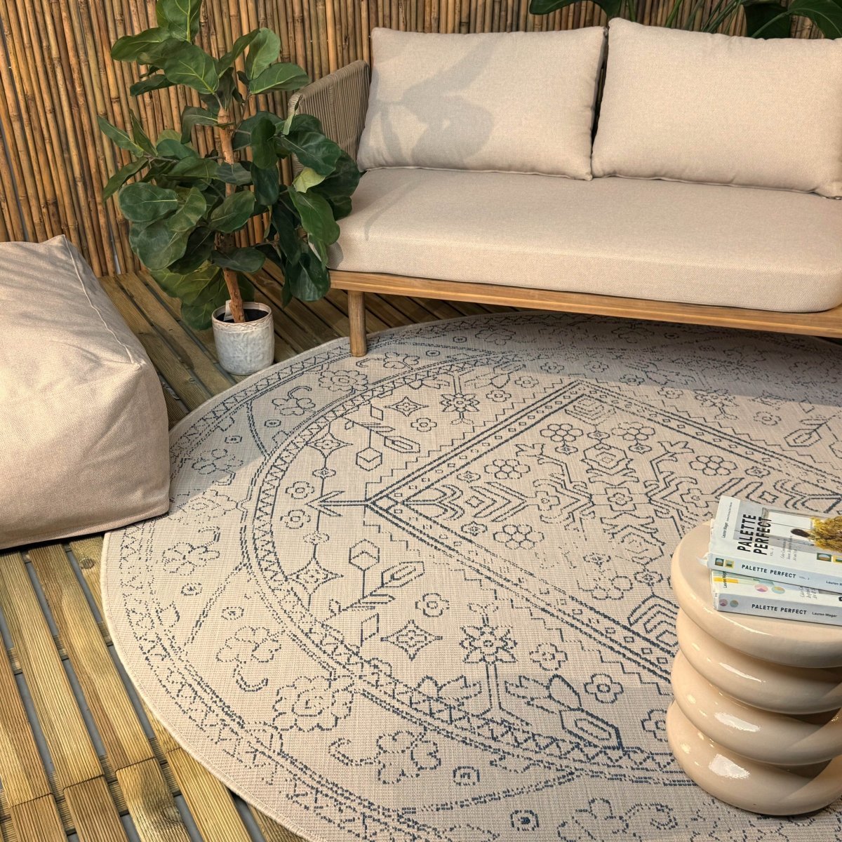 rond buitenkleed nova blauw interieur05 rond 240 Ø (xl)