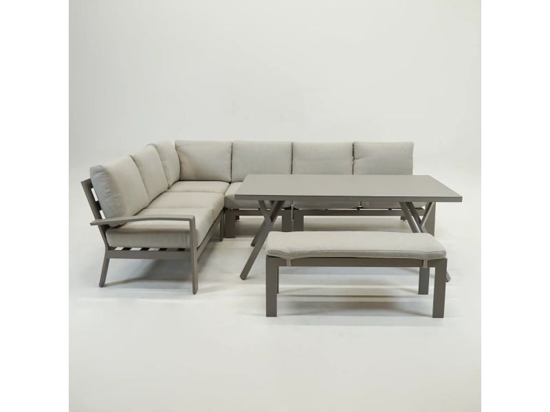 Rondo L/D set 6-delig taupe/valley sand