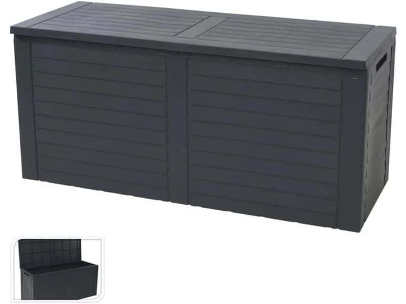 Ruime Kussenbox 240 Liter - Tuinkist met Modern Ontwerp - 115 x 45 x 53 cm