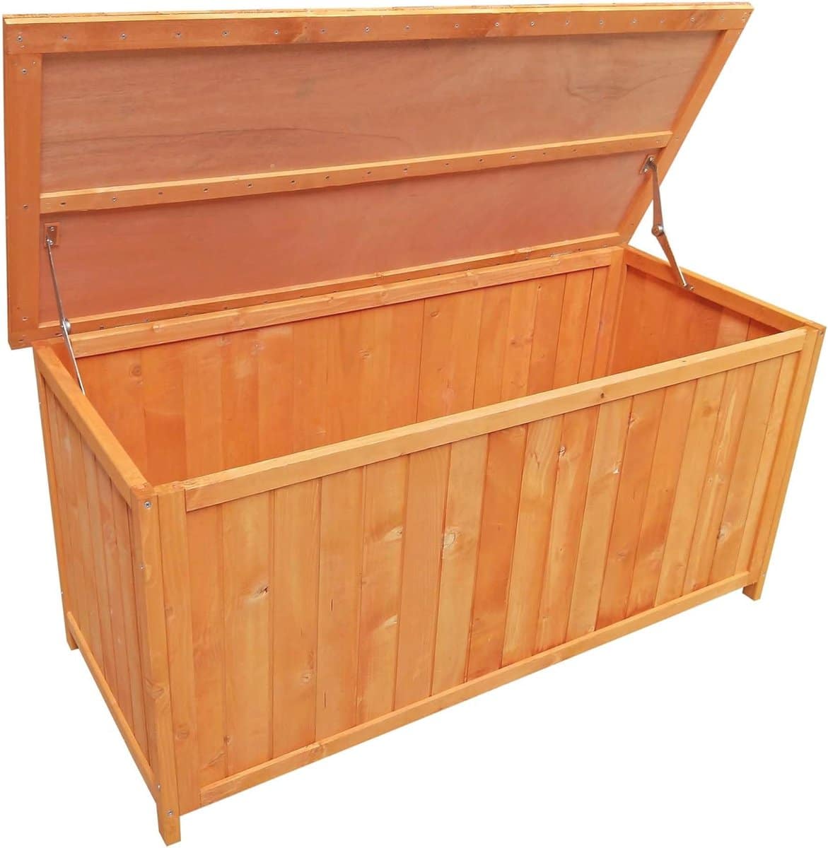 ruime tuinopbergbox voor kussens en speelgoed ideaal voor terras en tuin