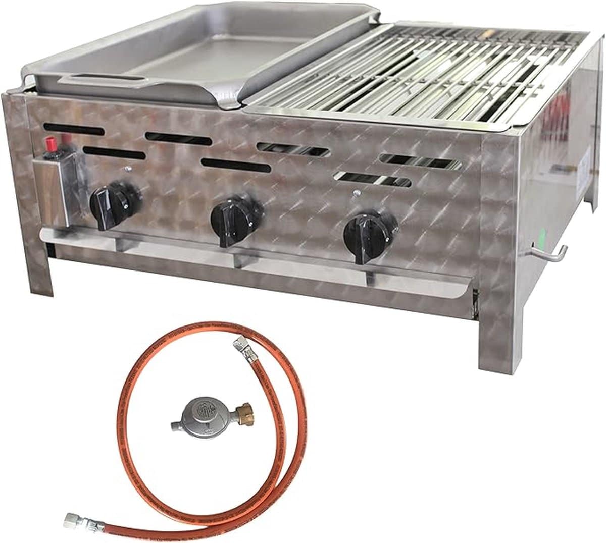 rvs slagers bbq meister solide d.a. combi