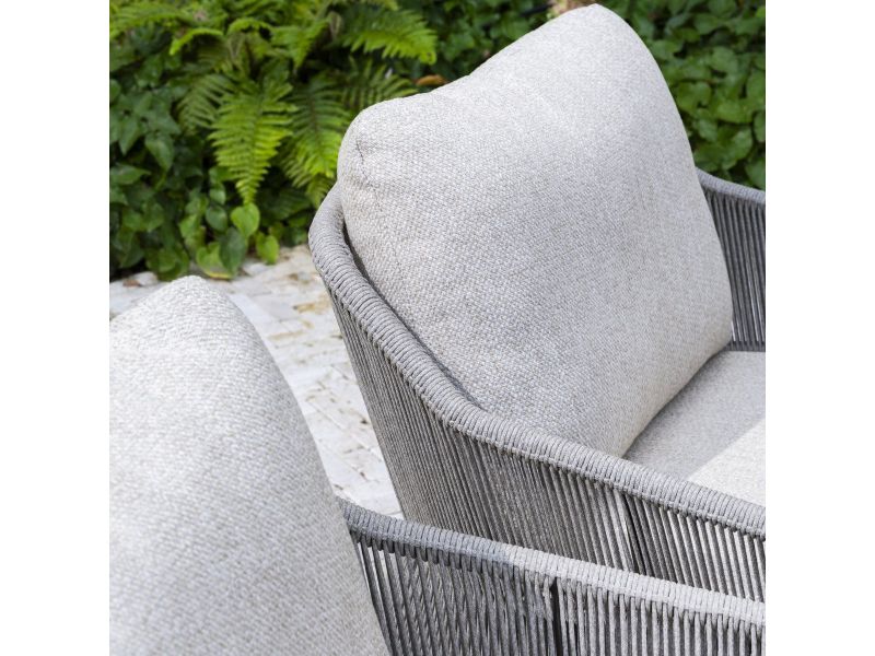 Salute Florence low dining tuinset 220x105xH69 cm 5 delig keramiek