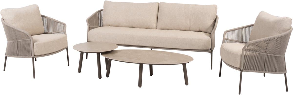 salute florence stoel bank loungeset 5 delig keramiek terre taste