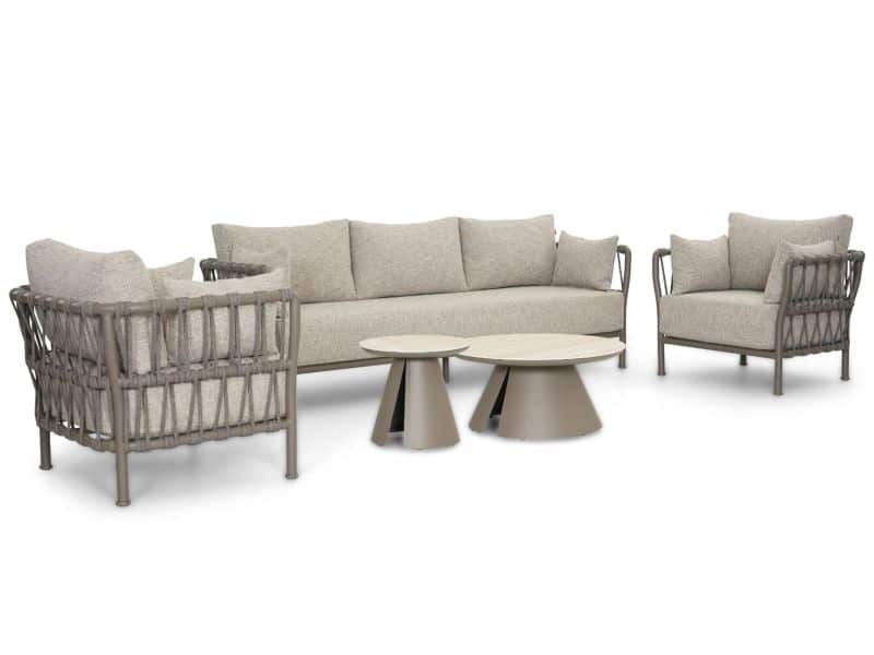 Santika Miyora/Cayora 50/80 stoel-bank loungeset 5-delig