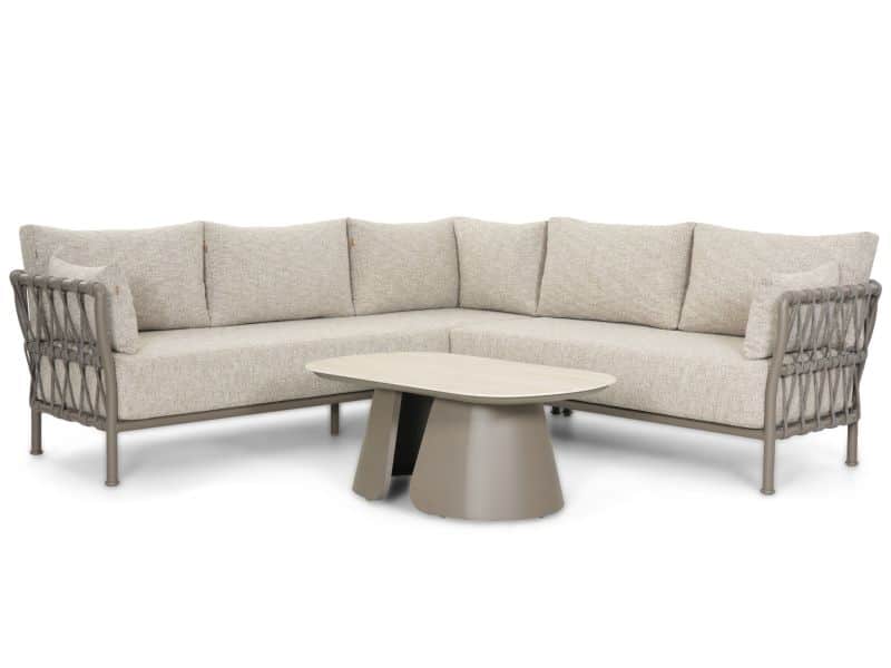 Santika Miyoura hoek loungeset 4-delig