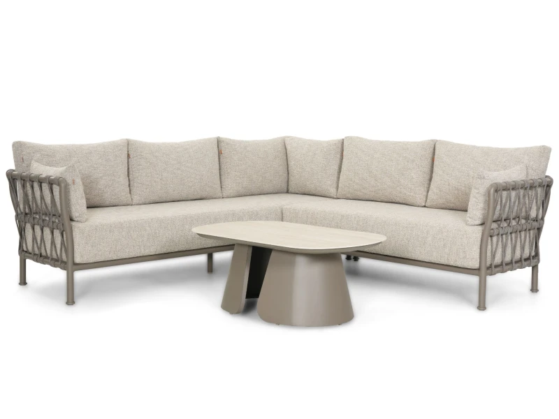 Santika Miyoura hoek loungeset 4-delig