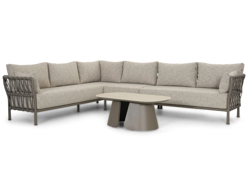 Santika Miyoura hoek loungeset 5-delig